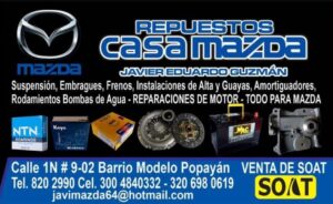 REPUESTOS CASA MAZDA